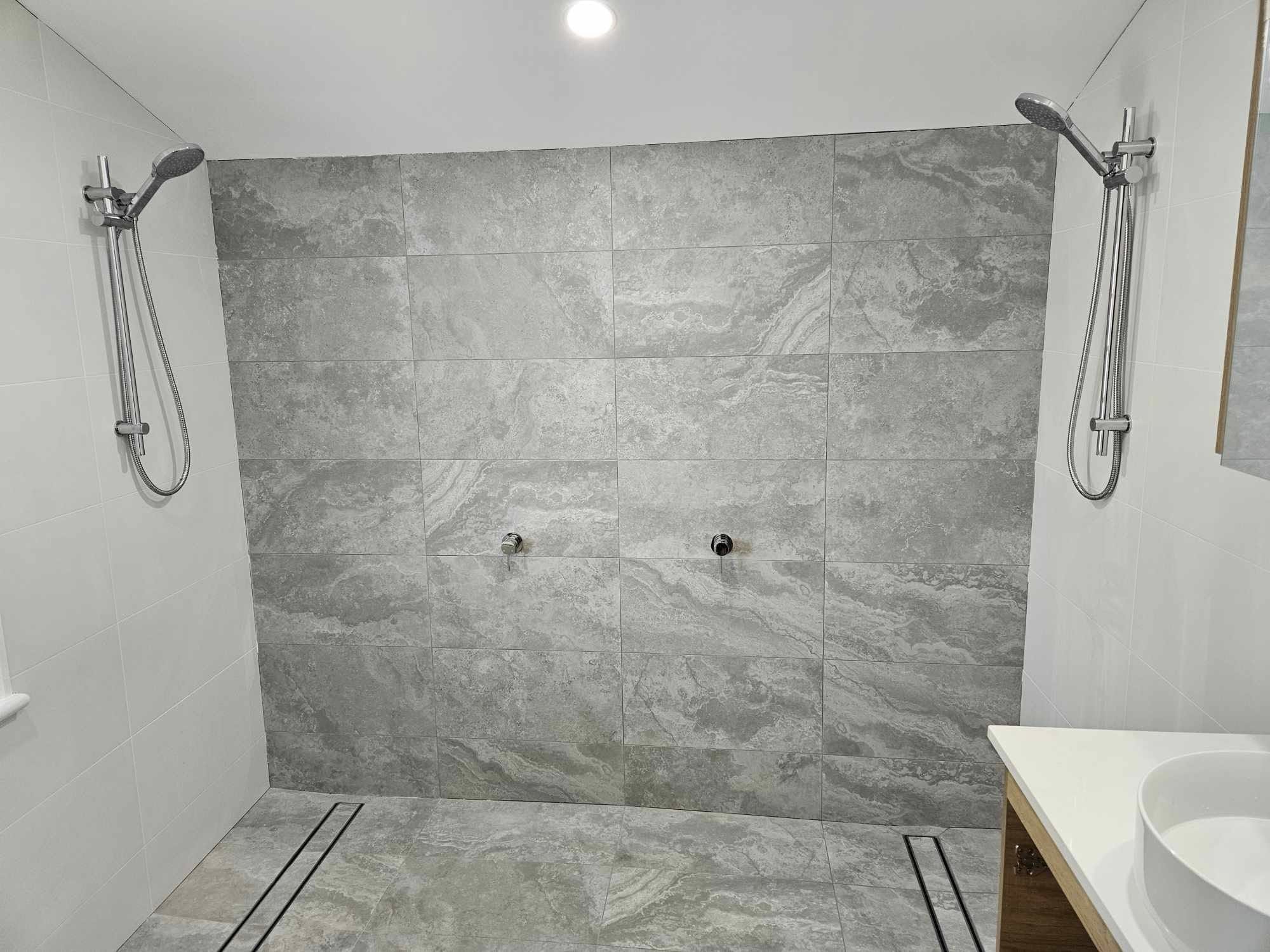Bathroom renovation plumbing by Keller Plumbing & Drainage